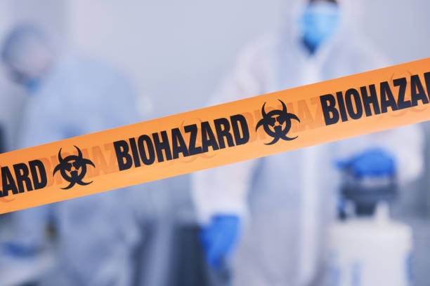 Professional Drug Lab Cleanup technician working in Belmar, NJ